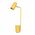 TABLE SES Matt Yellow ELLIPSE OD160mm Adj with Storage