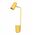 TABLE SES Matt Yellow ELLIPSE OD160mm Adj with Storage