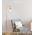 FLOOR ES Cop HOOK H1610mm w/blonde wood