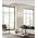 Wall Int S/M 2 x SES Up/Dn 2 x TUBULAR CLR Glass w/ White Base