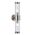Wall Int S/M 2 x SES Up/Dn 2 x TUBULAR CLR Glass w/ Chrome Base