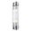 Wall Int S/M 2 x SES Up/Dn CLR Glass Rod w/ Chrome Base