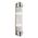 Wall Int S/M 2 x SES Up/Dn CLR Glass Rod w/ Antique Brass Base