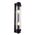 Wall Int S/M 2 x SES Up/Dn CLR Glass Rod w/ Antique Brass Base