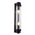 Wall Int S/M 2 x SES Up/Dn CLR Glass Rod w/ Chrome Base