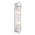Wall Int S/M 2 x SES Up/Dn CLR Glass Rod w/ Chrome Base