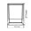 BULKHEAD 12W RECT Wh 3K IP65 Letterbox 770 Lm