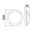 BULKHEAD 12W RND Blk 4K IP66 OD300mm 800 Lm