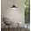 PENDANT ES Matt Wh SUN HAT IP44 OD340mm  Frosted Diff