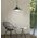 PENDANT ES Matt Wh SUN HAT IP44 OD340mm  Frosted Diff