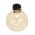 DIY Batten Fitting CLR (Glass) WINE GLASS OD200mm w/Blk