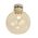 DIY Batten Fitting Smoke (Glass) WINE GLASS OD200mm w/Chrome