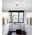 DIY Batten Fitting LGE CLR Glass CONE OD300mm w/Chrome