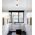 DIY Batten Fitting LGE CLR Glass CONE OD300mm w/Chrome