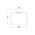 DIY Batten Fitting CLR Glass OBLONG OD180mm w/Chrome