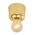 DIY Batten Fix Cover Antique Brass OD90mm
