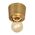 DIY Batten Fix Cover Polished Brass OD90mm