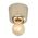 DIY Batten Fix Cover Polished Brass OD90mm