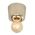 DIY Batten Fix Cover Polished Brass OD90mm