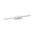 WALL Int S/M 16W LINEAR Ant Brass Tri Dim FR Diff L695 mm 1531Lm