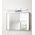 WALL Int S/M 16W LINEAR Chrome Tri Dim FR Diff L695 mm 1531Lm