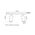 PILLAR D/ADJ GU10 Titanium IP44 RECT BAR B/Plate
