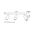 PILLAR D/ADJ GU10 Titanium IP44 RECT BAR B/Plate