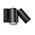 D/ADJ Pillar LED Matt Blk P/Coated Aluminium 3K / 4K/ 5.5K (2 x 850 Lm) IP65 16W w/sensor
