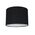 DIY Lampshade Grey Fabric DRUM OD320mm