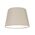 DIY Lampshade Black Fabric SLANTED OD320mm