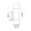 PILLAR FIXED 12V MR16 Matt Grey IP65 RND B/Plate