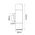 PILLAR FIXED GU10 Wh IP65 RND B/Plate