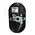 BULKHEAD 20W OVAL Blk 3K IP65 Opt Cage 1700 Lm