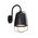 WALL S/M ES ELLIPSE Matt Wh IP44 w/cage
