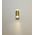PILLAR Up/Dn GU10 Solid Polished Brass IP65 RND B/Plate