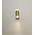 PILLAR Up/Dn GU10 Solid Polished Brass IP65 RND B/Plate