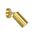 PILLAR FIXED GU10 Solid Polished Brass IP65 RND B/Plate