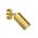 PILLAR Up/Dn GU10 Solid Polished Brass IP65 RND B/Plate