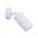 PILLAR Up/Dn 12V MR16 Wh IP65 RND B/Plate