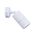 PILLAR FIXED 12V MR16 Wh IP65 RND B/Plate