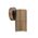 PILLAR S/ADJ GU10 Solid Aged Brass IP65 RND B/Plate