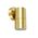 PILLAR S/ADJ GU10 Solid Polished Brass IP65 RND B/Plate