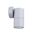 PILLAR S/ADJ 12V MR16 Matt Grey IP65 RND B/Plate