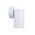 PILLAR FIXED 12V MR16 Wh IP65 RND B/Plate