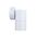 PILLAR FIXED 12V MR16 Wh IP65 RND B/Plate