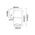 PILLAR FIXED 12V MR16 Wh IP65 RND B/Plate