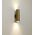 PILLAR FIXED GU10 Solid Aged Brass IP65 RND B/Plate
