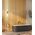 PILLAR FIXED GU10 Solid Polished Brass IP65 RND B/Plate
