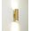 PILLAR FIXED GU10 Solid Polished Brass IP65 RND B/Plate
