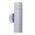PILLAR FIXED 12V MR16 Matt Grey IP65 RND B/Plate
